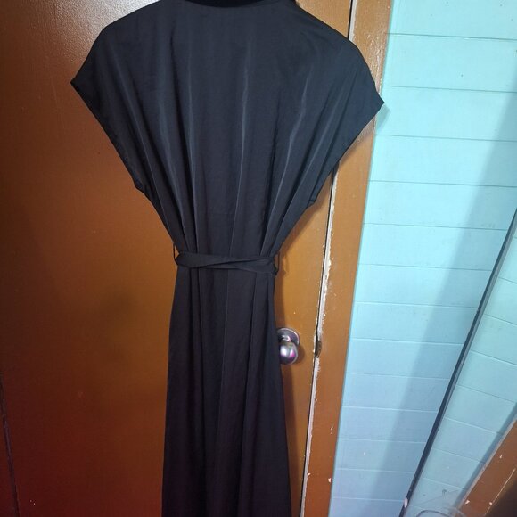 Disturbia Widow Relaxed Midi Shirt Dress with Web Embroidery - Picture 8 of 12